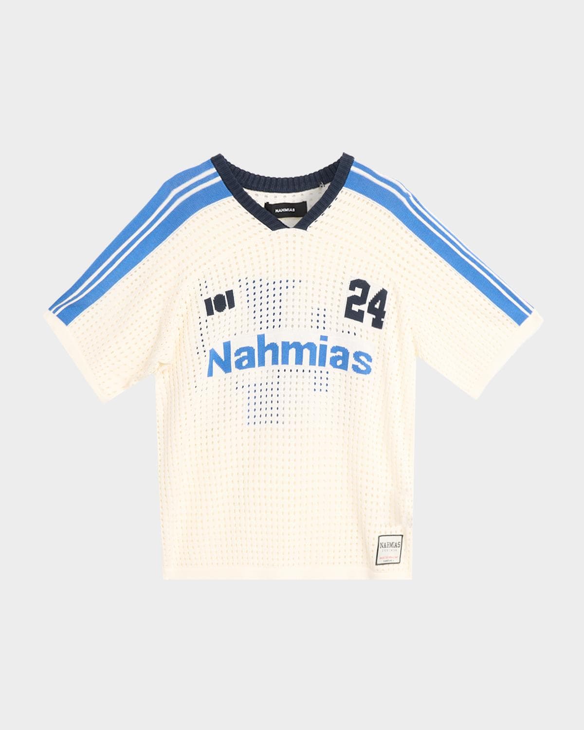NAHMIAS Cotton Knit Soccer Jersey