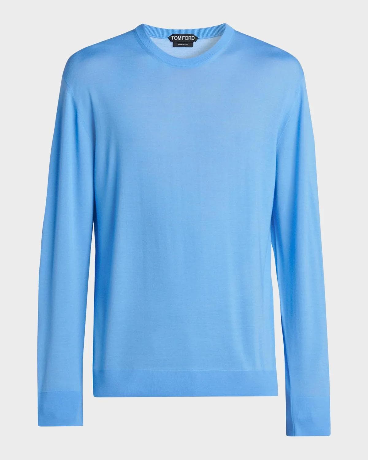 TOM FORD Men's Fine Merino Wool Crewneck Sweater