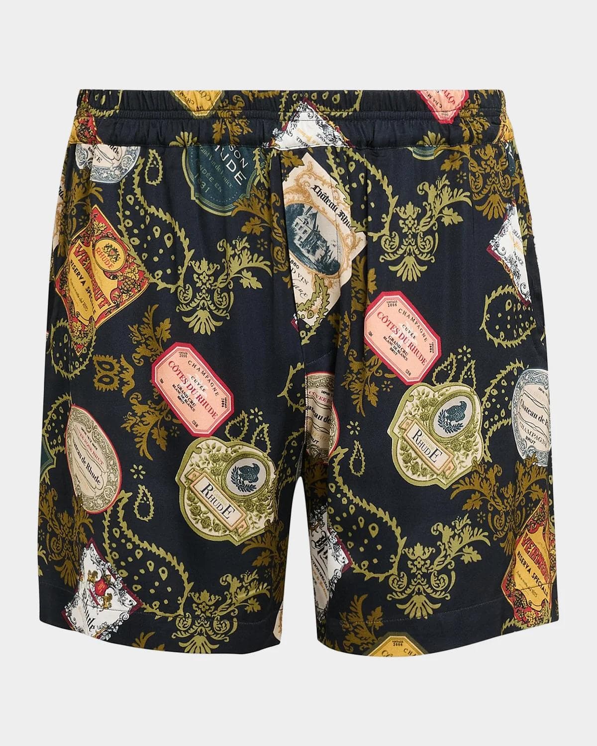 Rhude Men's Vin Bandana Print PJ Shorts