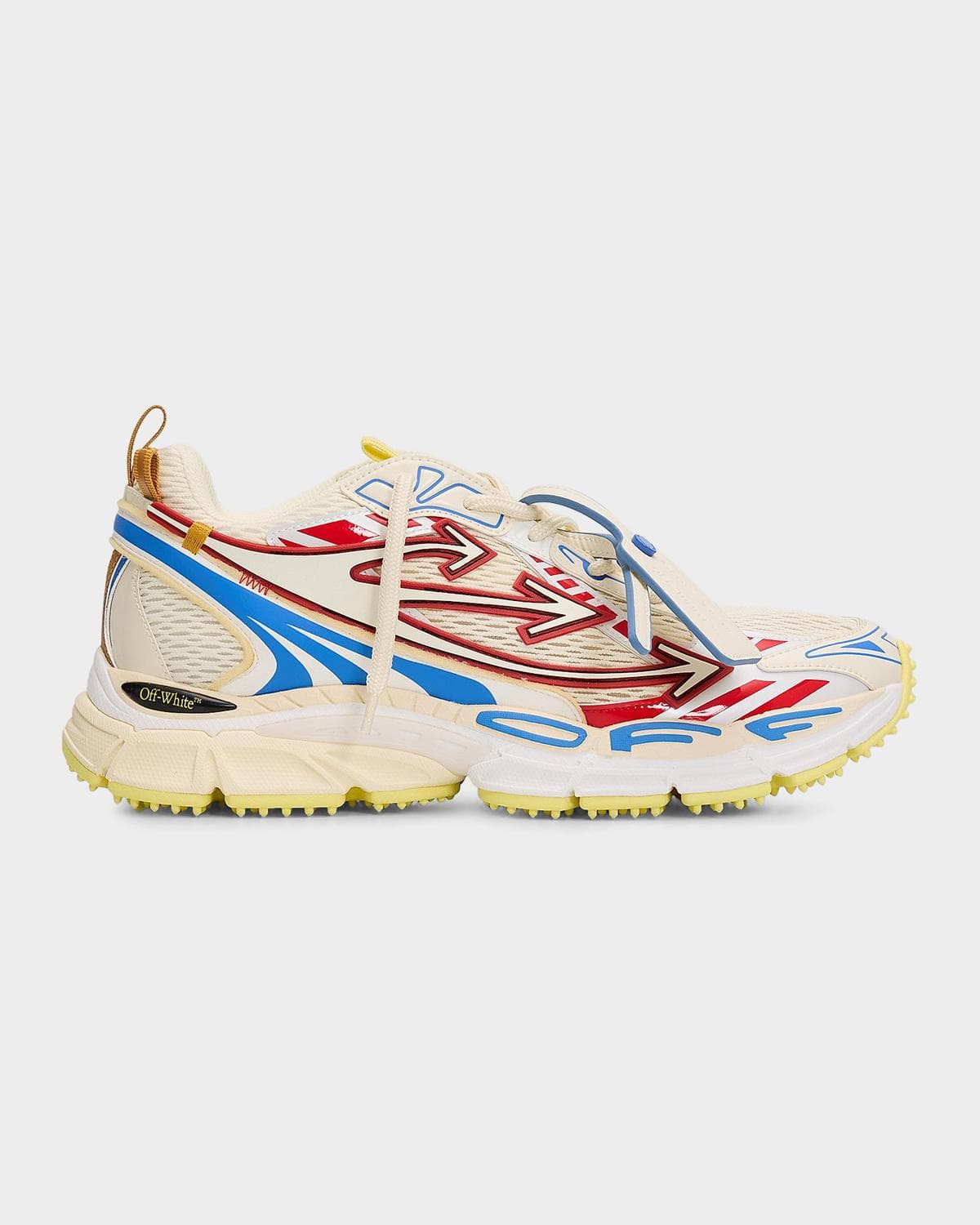 Off-White Men's Be Right Back Mesh Low-Top Sneakers