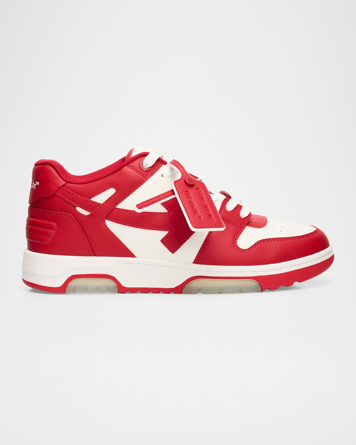 Off-White Men's Out Of Office Leather Sneakers