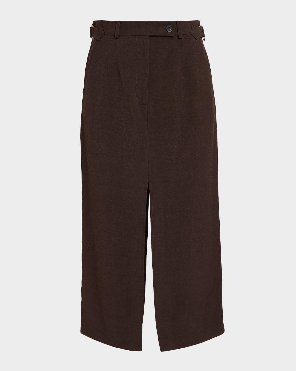Co Tailored Slit Midi Pencil Skirt