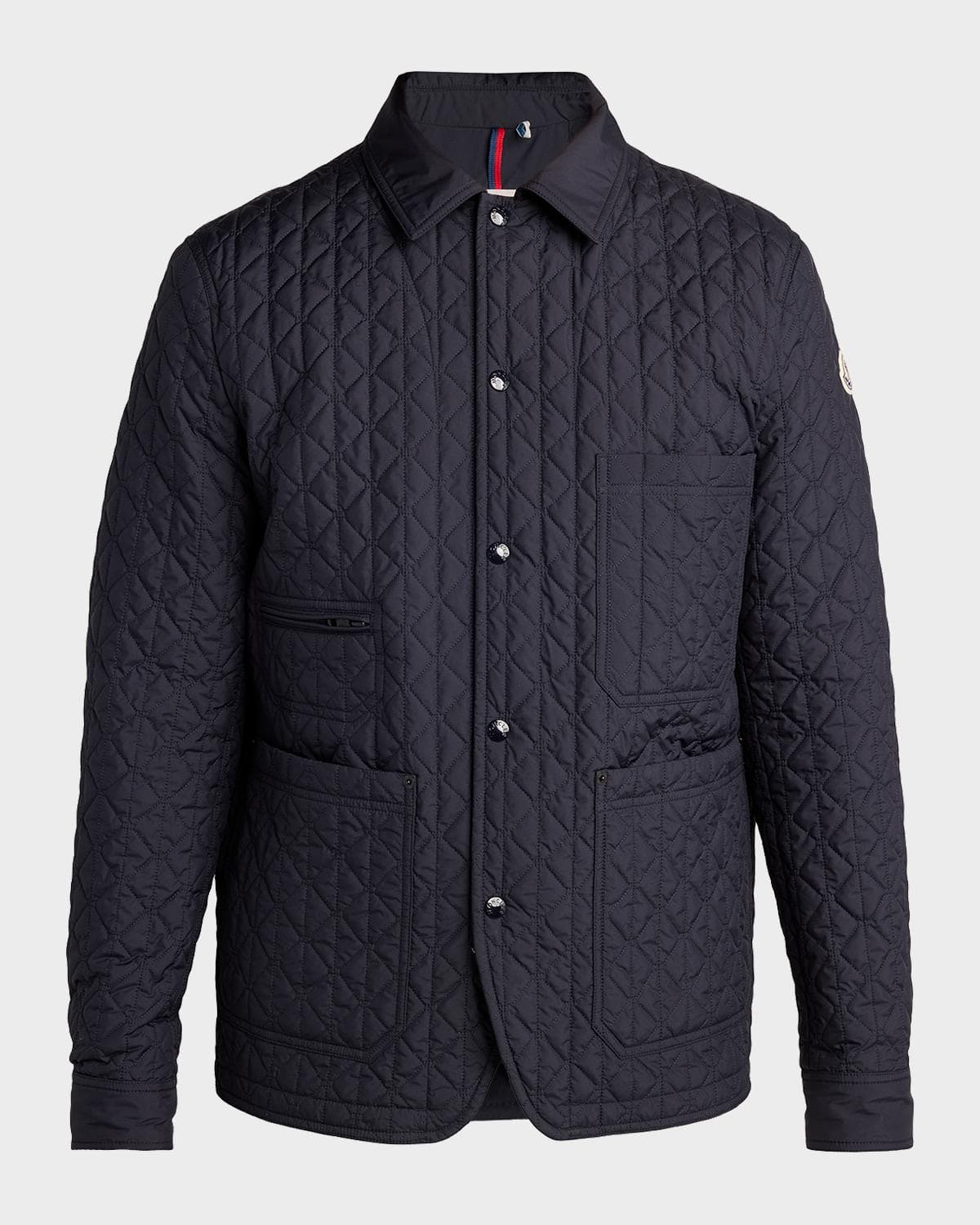 Moncler Men's Logo Quilted Jacket