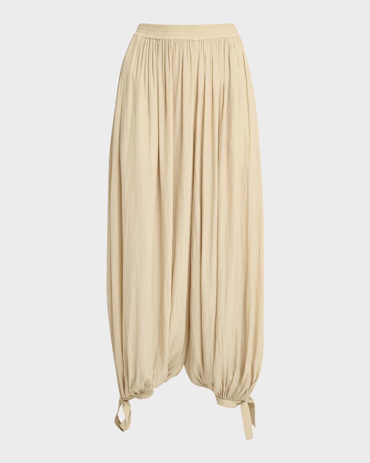 Chloe Balloon Trousers with Tie Details