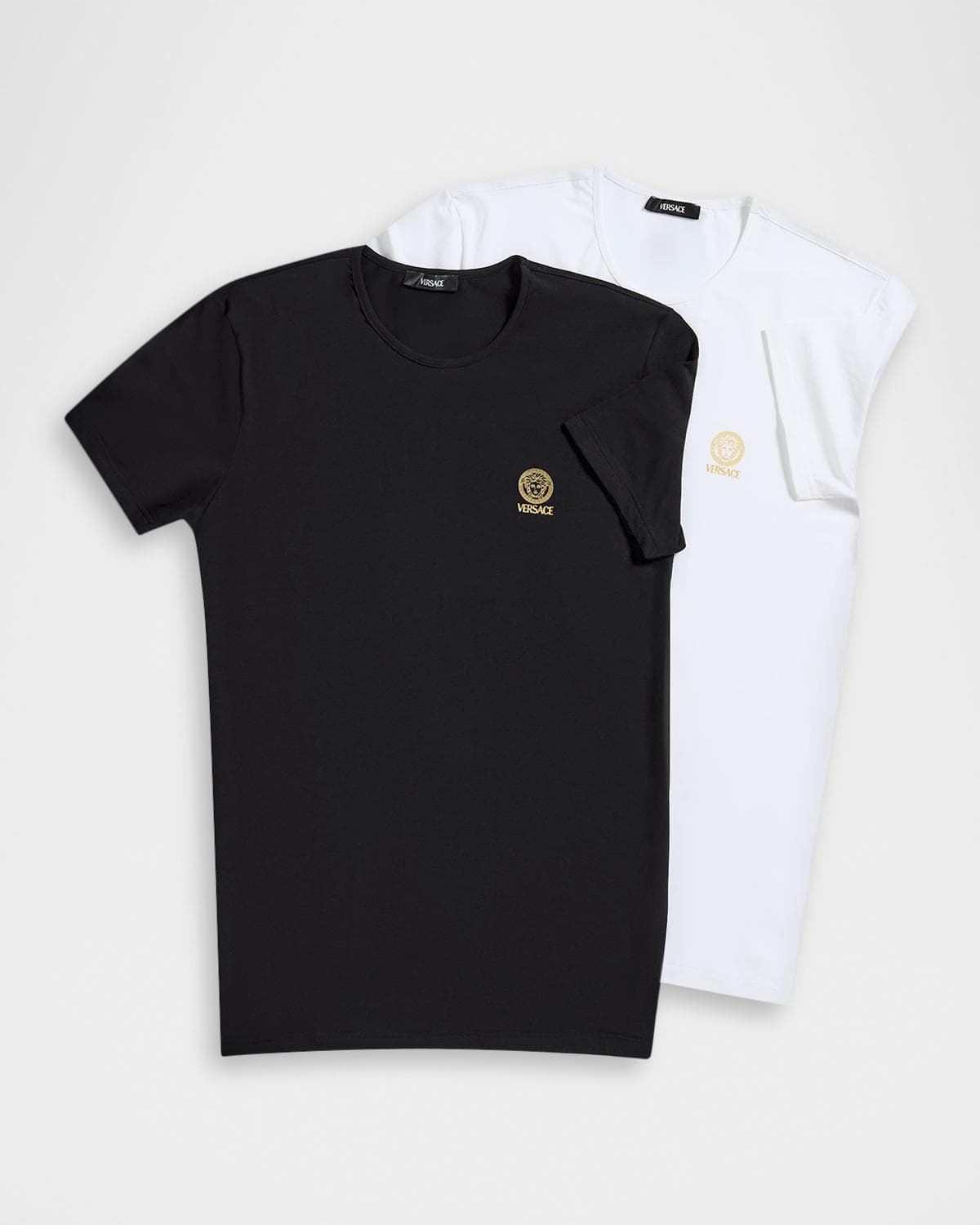 Versace 2-Pack Medusa Logo Jersey T-Shirt