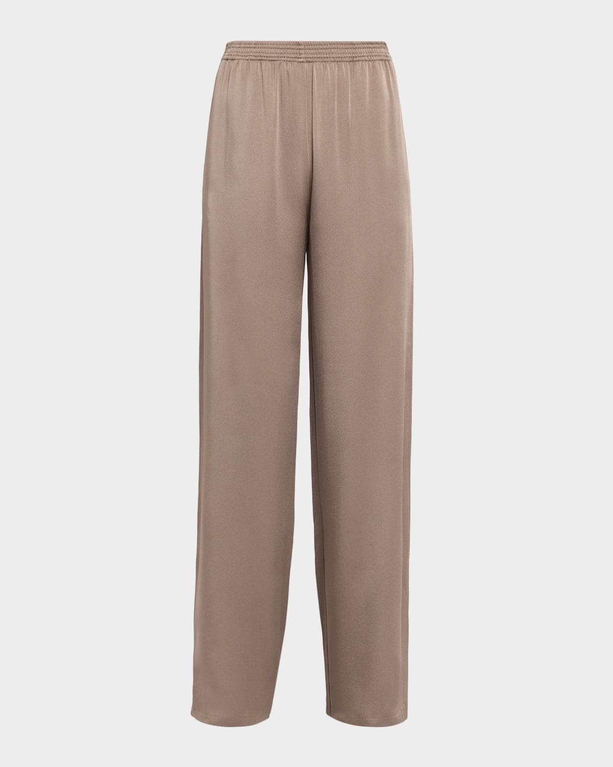 Fabiana Filippi Wide-Leg Envers Satin Pants