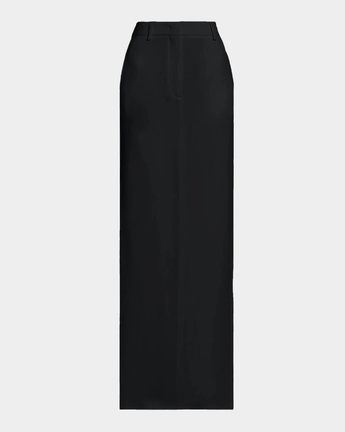 Fabiana Filippi Straight Cady Maxi Skirt