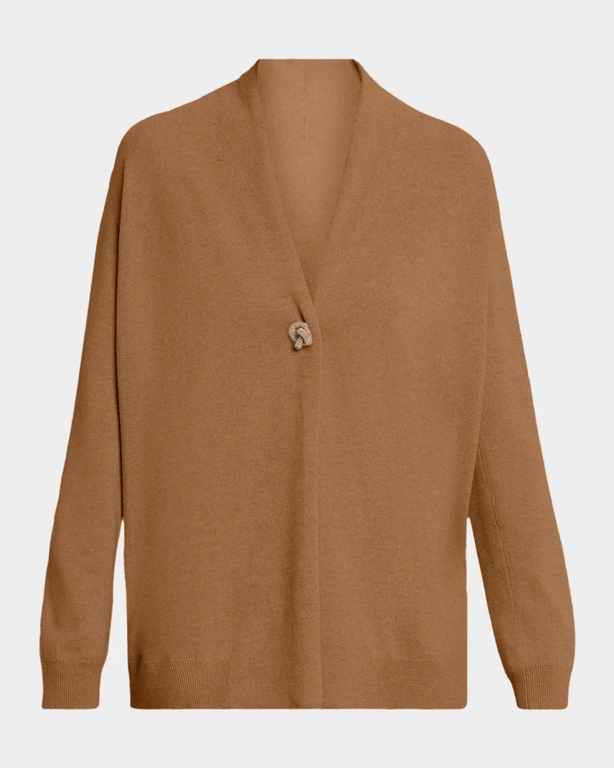 Fabiana Filippi Knot-Embellished Knit Cardigan