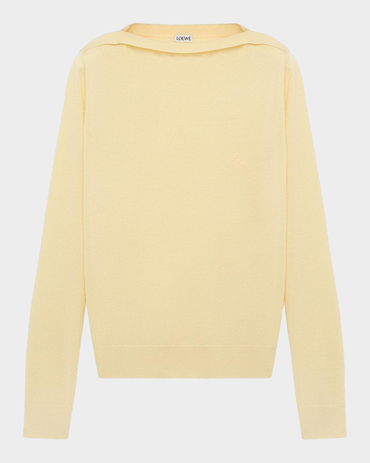 LOEWE Boatneck Wool-Blend Sweater