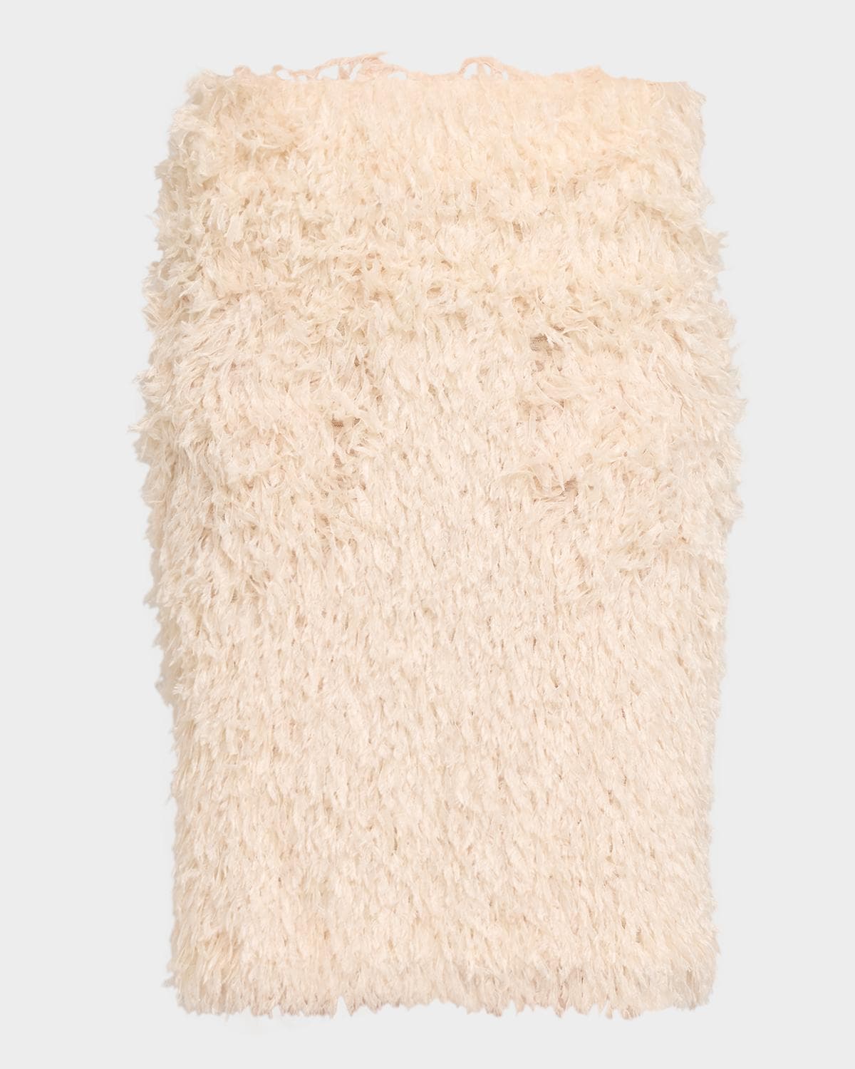 Toteme Feathered Jersey Knee-Length Skirt