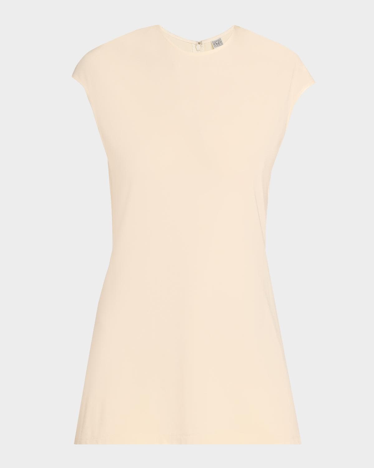 Toteme Everyday Cap-Sleeve Jersey Top