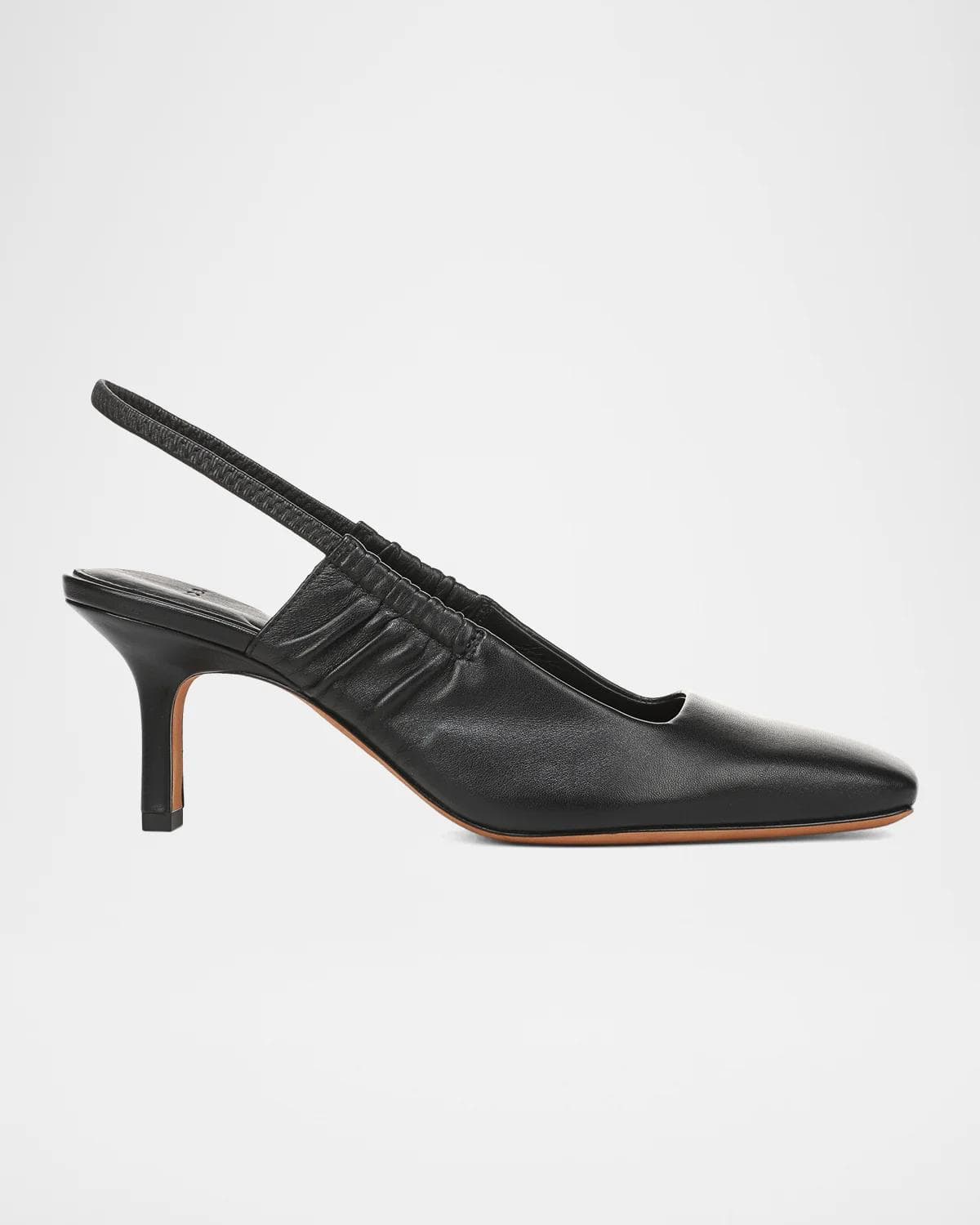 Vince 65mm Venice Leather Slingback Pumps