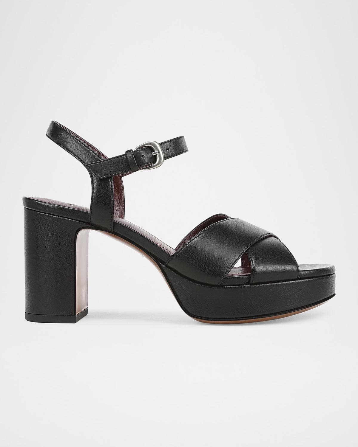 Vince 80mm Ericka Leather Platform Sandals