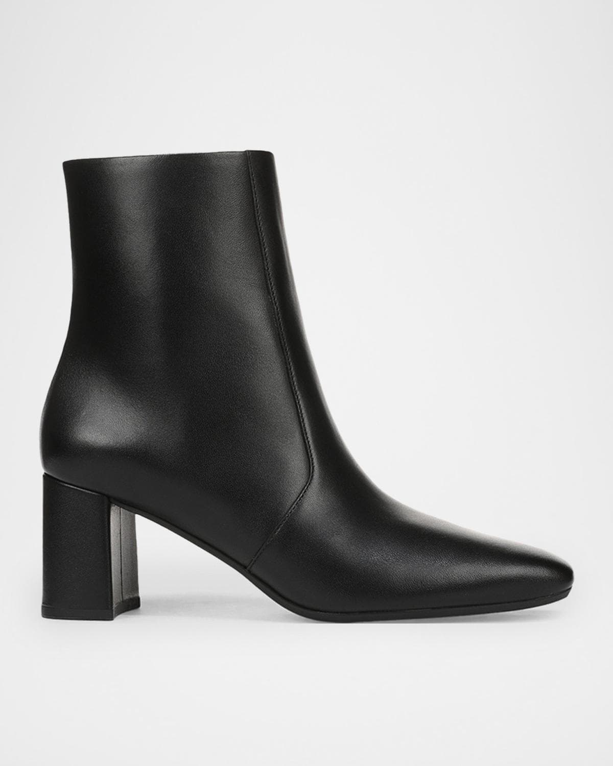 Vince Tegan Leather Ankle Boots