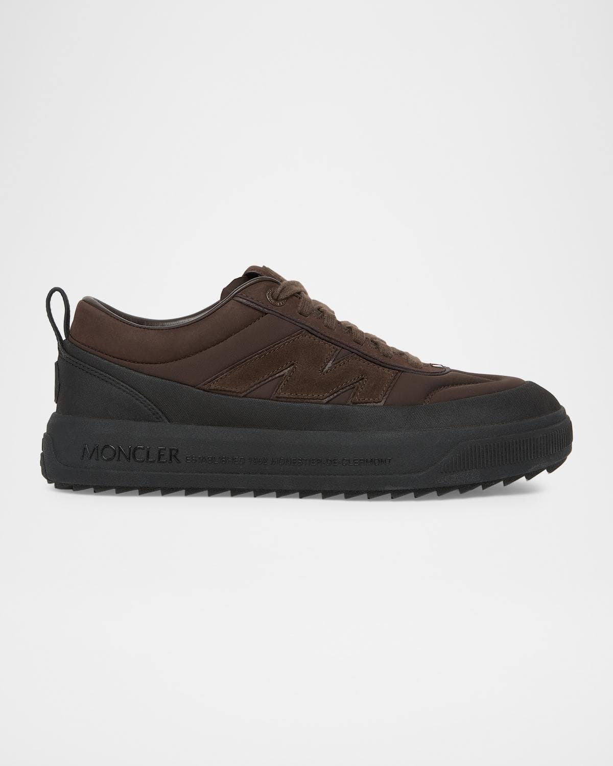 Moncler Men's Moncler Altive Nubuck and Suede Sneakers