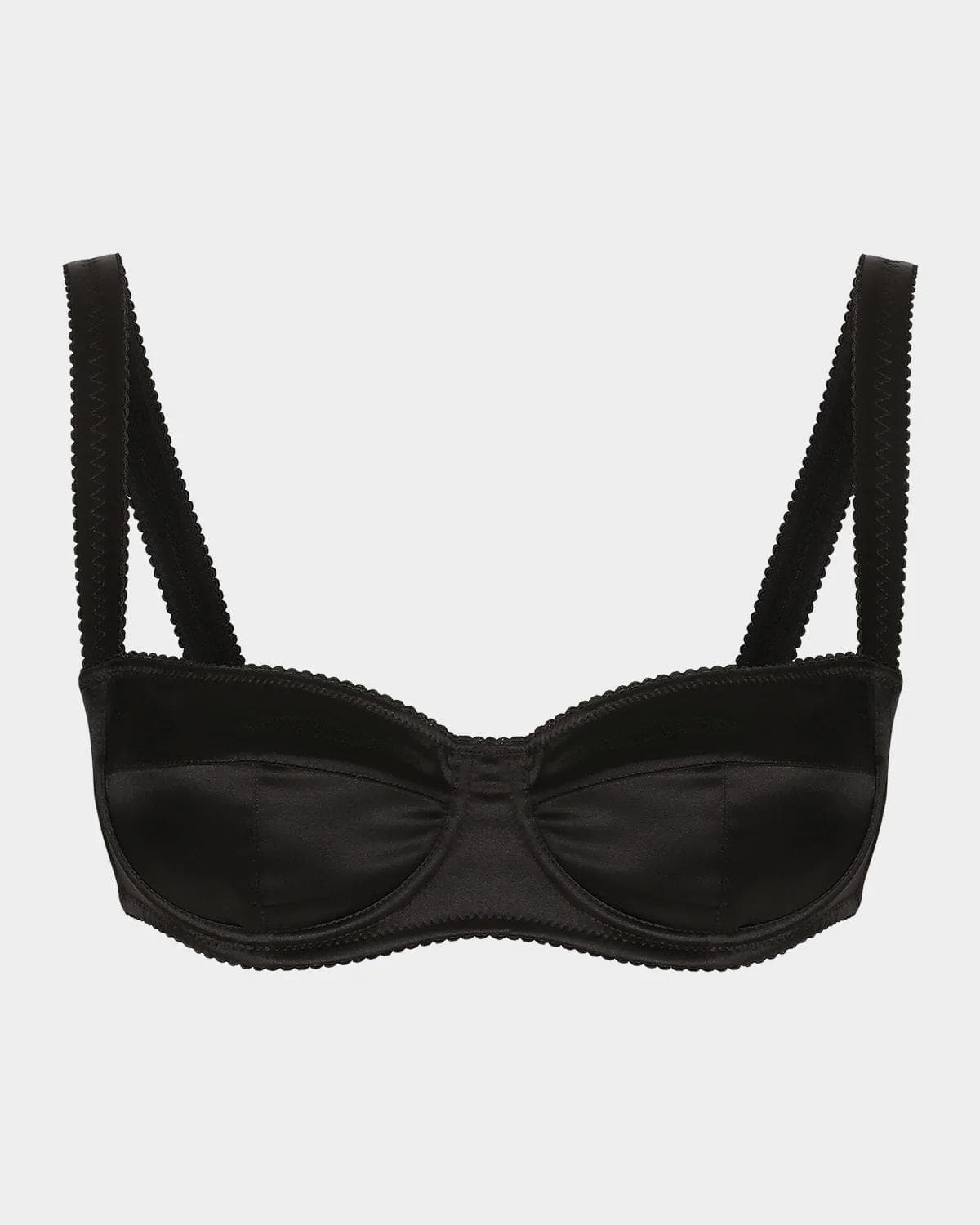 Dolce & Gabbana Semi-Padded Satin Balconette Bra