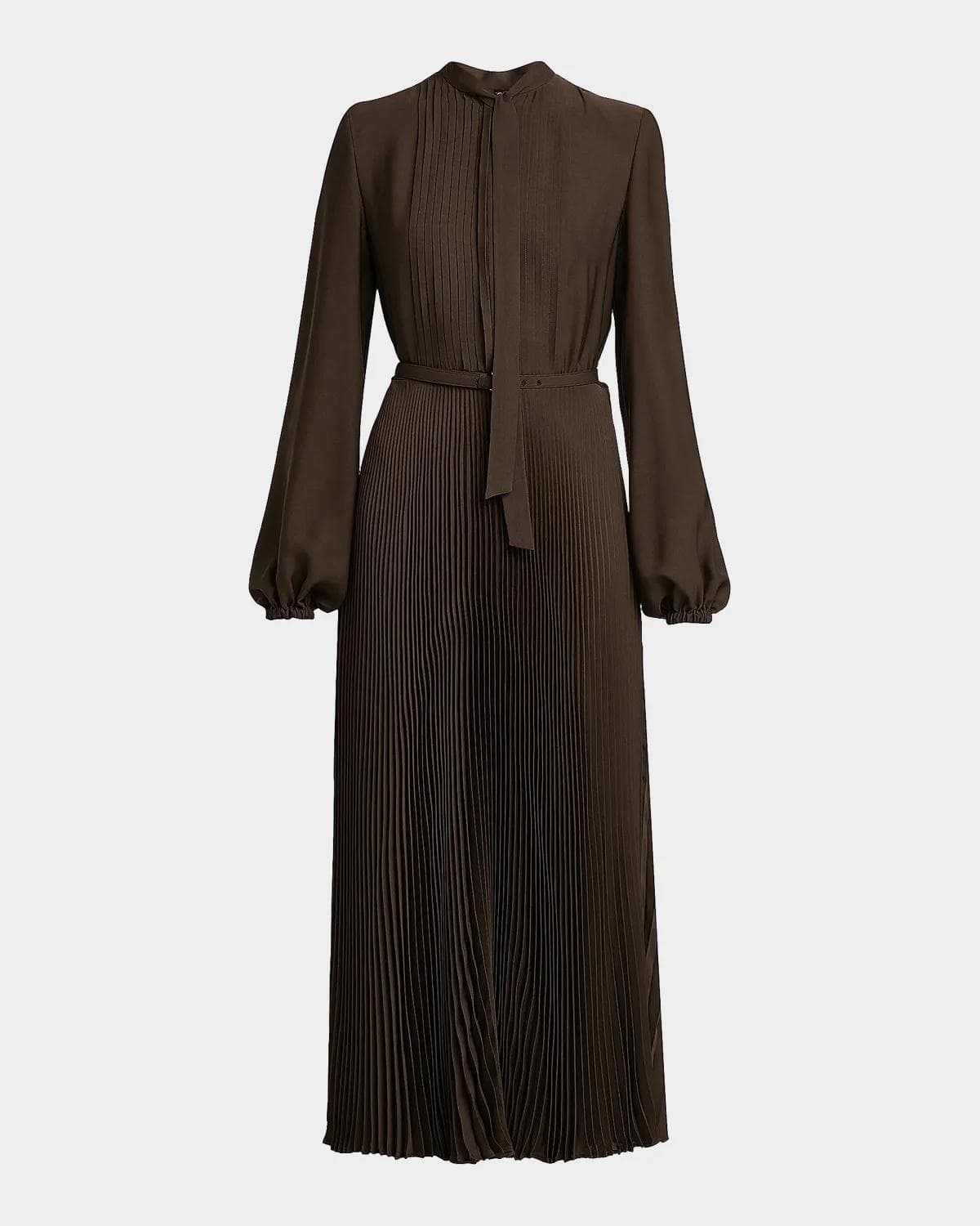 TOM FORD Viscose Crepe De Chine Pleated Dress