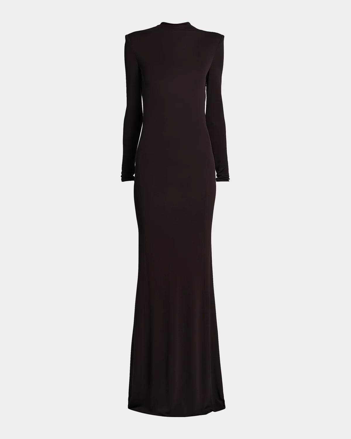 TOM FORD Crepe Jersey Cut-Out Back Gown