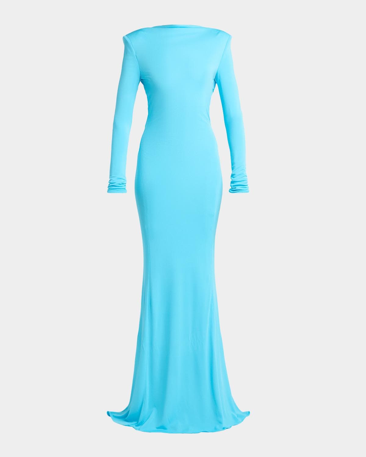 TOM FORD Crepe Jersey Cut-Out Back Gown