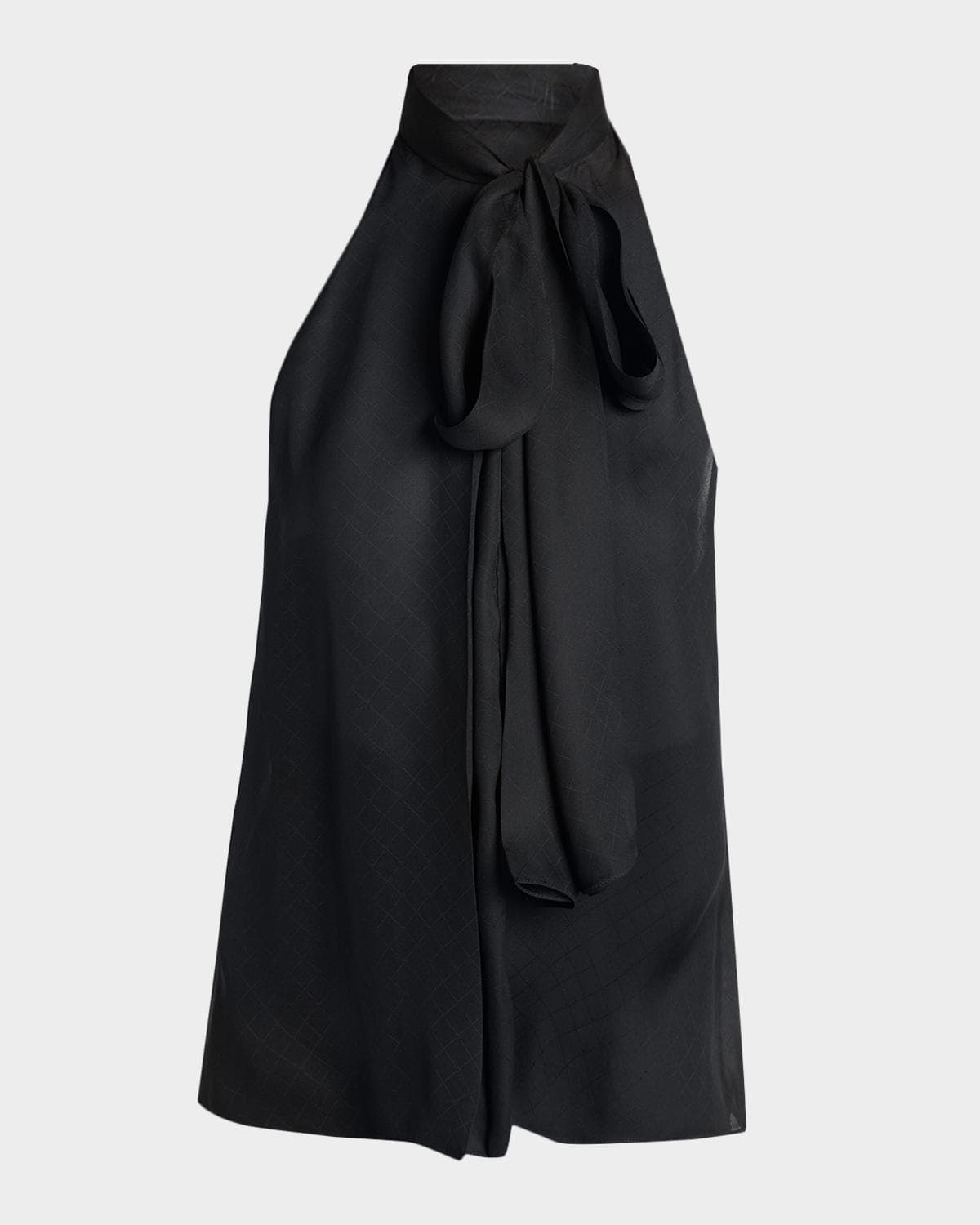 TOM FORD Sheer Silk Halter Top
