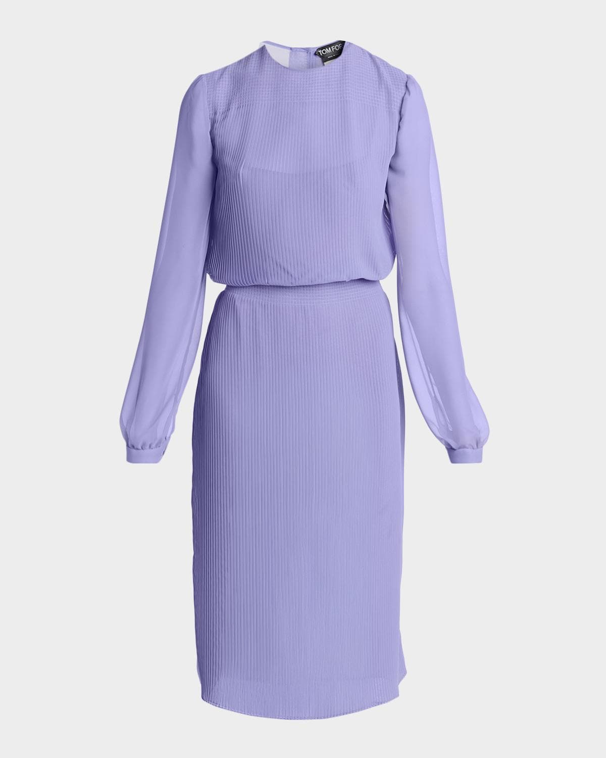 TOM FORD Pervinca Ribbed Midi Dress