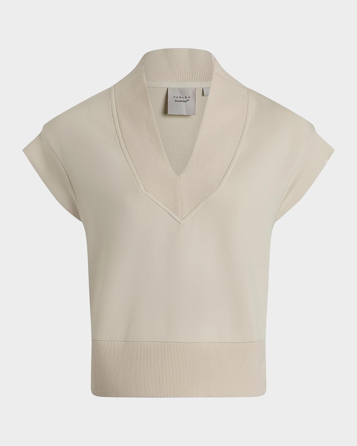 Varley Gracee Cap Sleeve DoubleSoft Jersey Tank