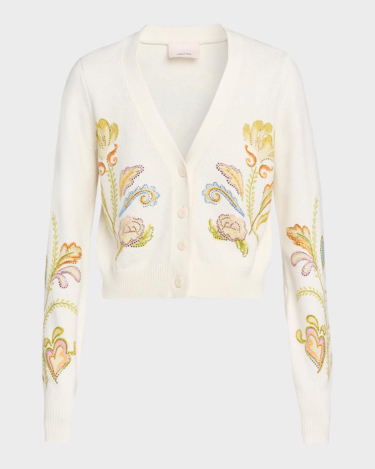 Cinq à Sept Nikko Embroidered Cardigan