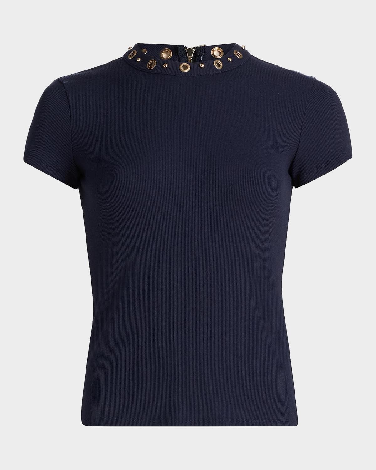 Generation Love Tate Grommet Rib-Knit Top