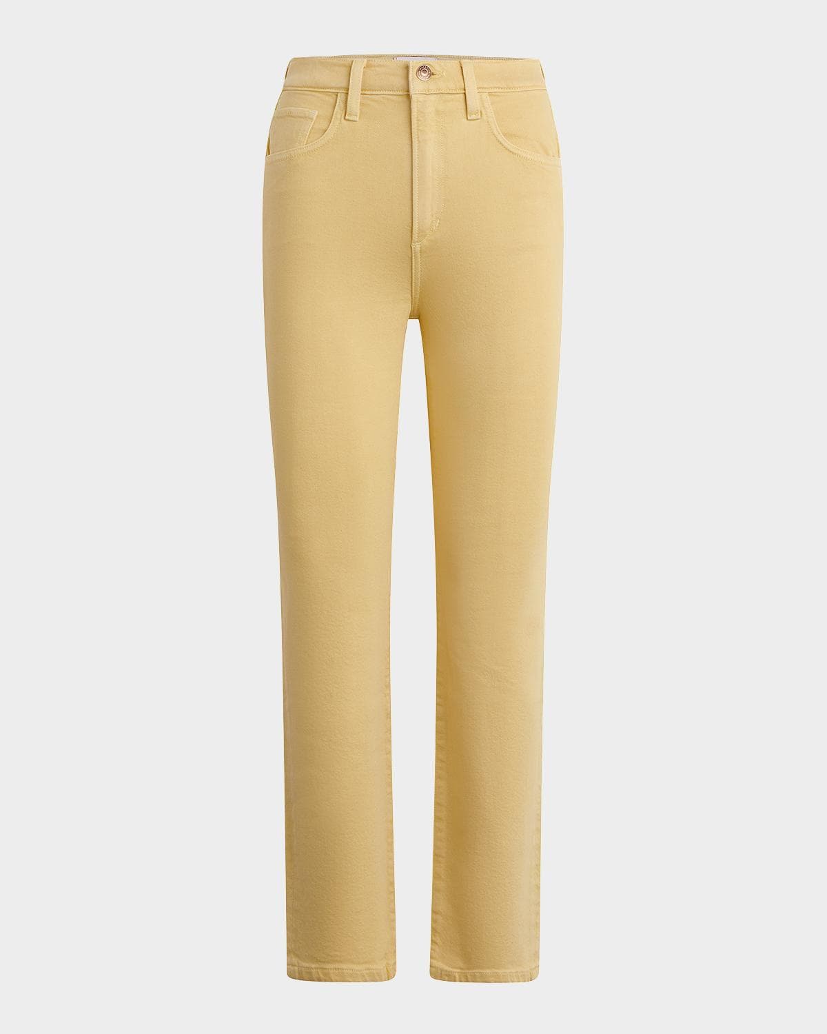 Favorite Daughter The Valentina Super High-Rise Straight Jeans