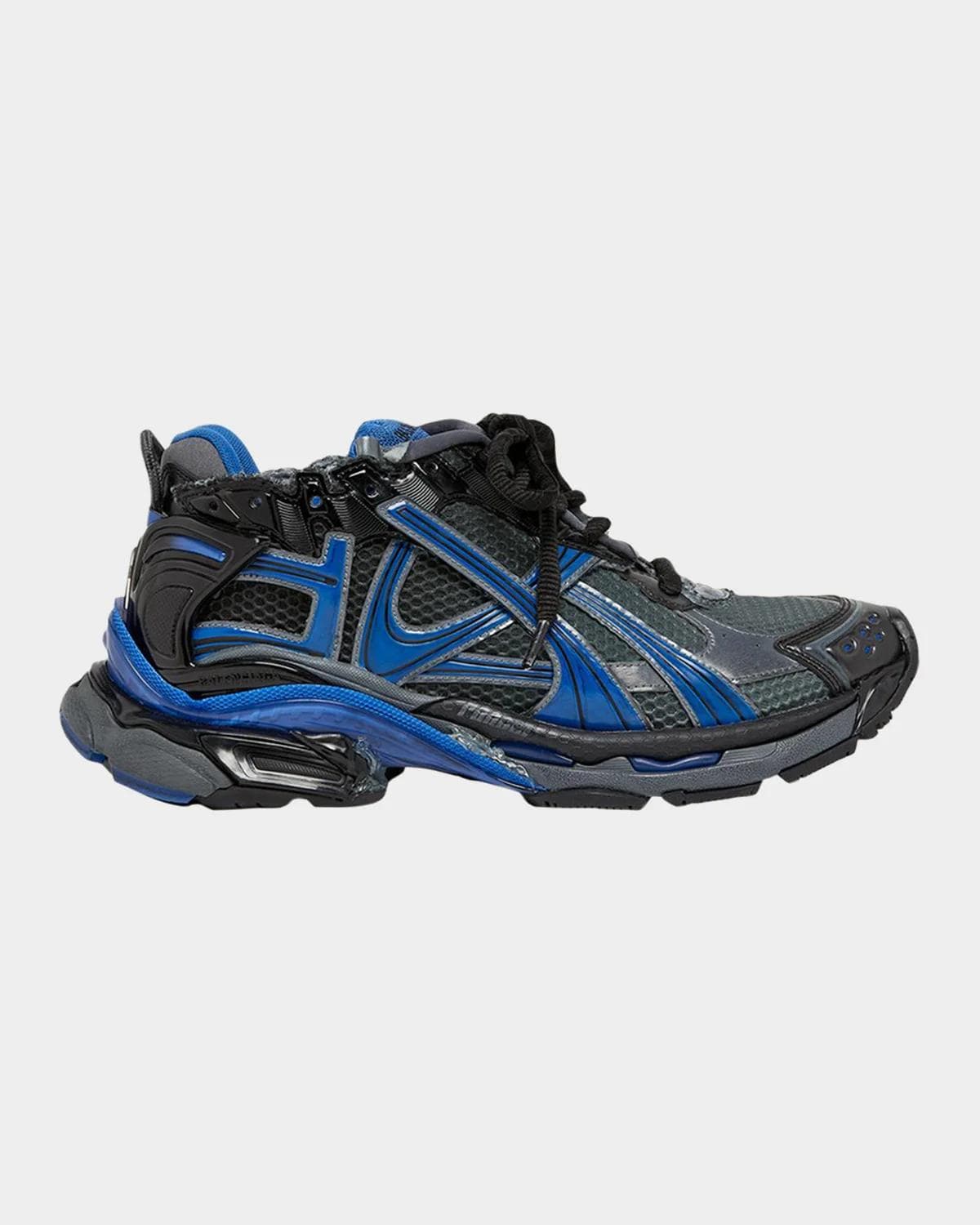 Balenciaga Men's Mesh Runner Sneakers