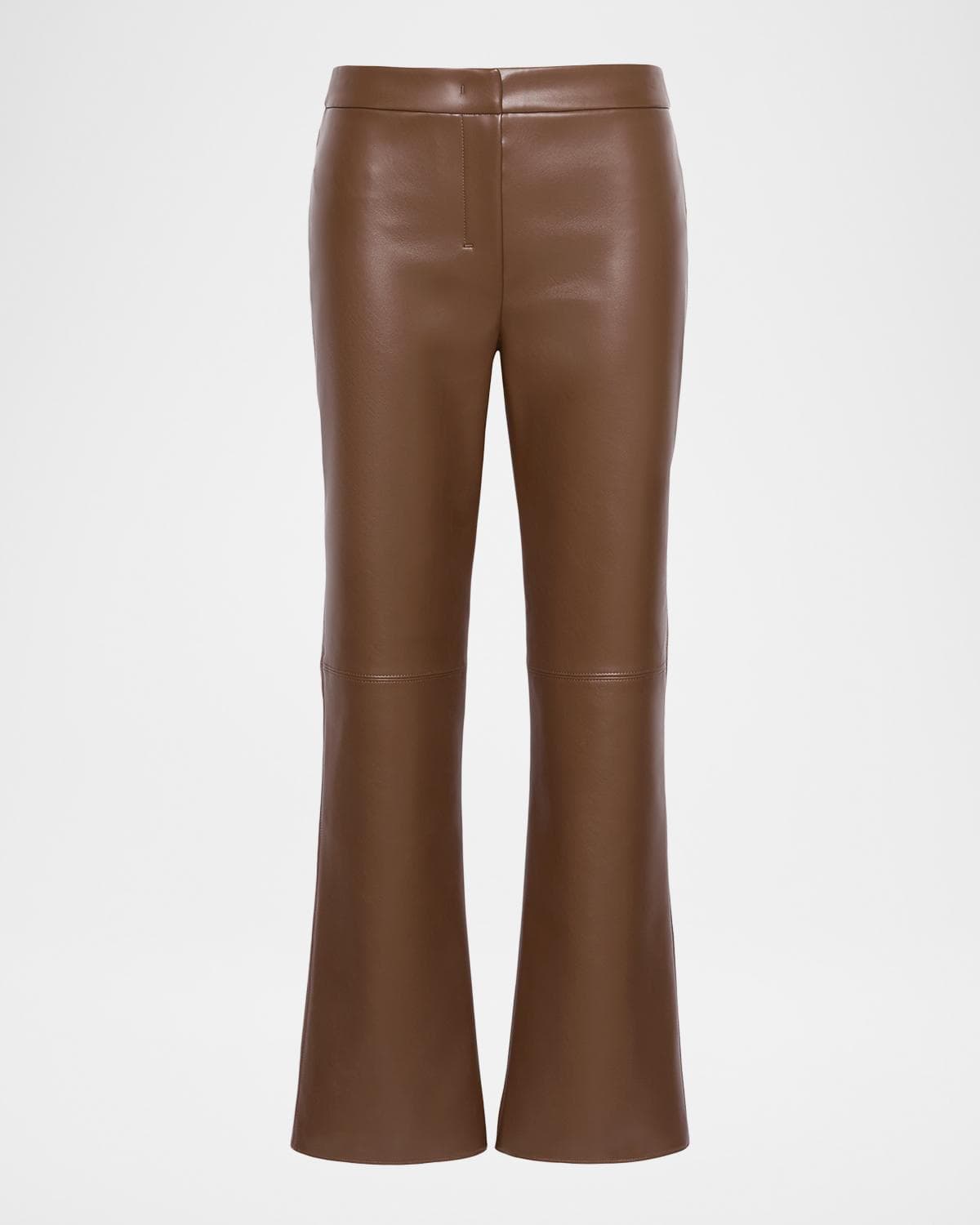 Max Mara Sublime Flare-Leg Coated Jersey Trousers · MED