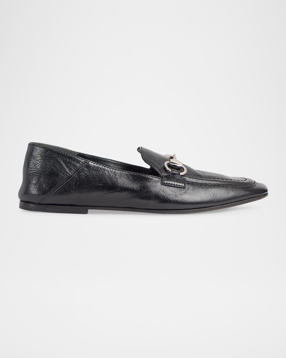 Gucci Jordaan Soft Leather Loafers with Horsebit