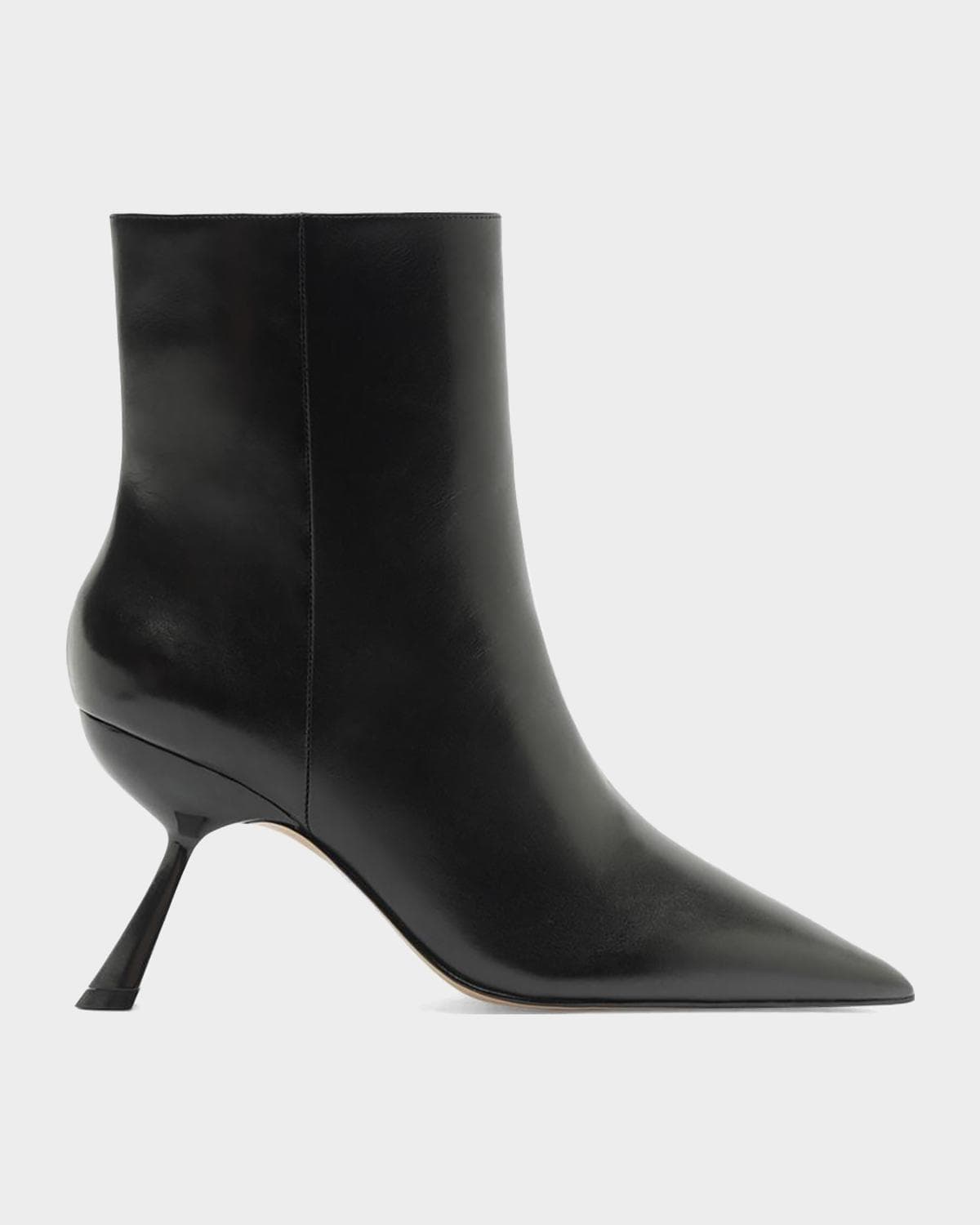 Alexandre Birman 85mm Natalie Leather Booties