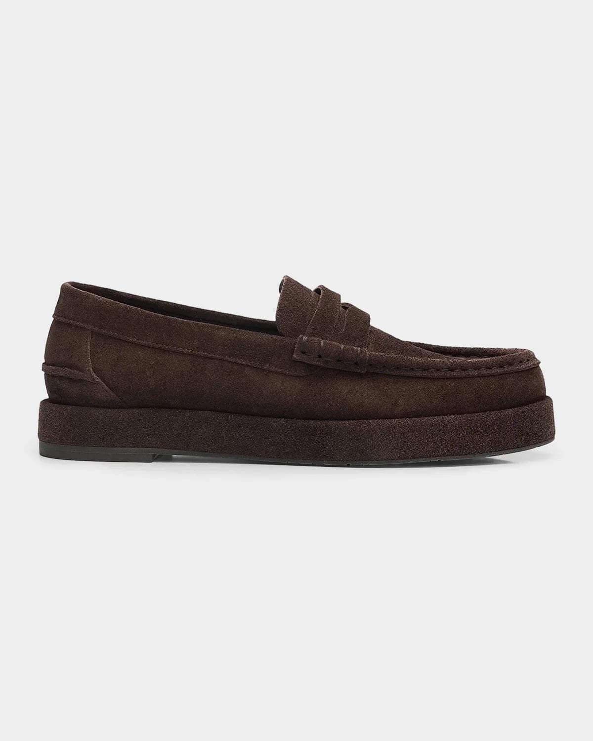 Pedro Garcia Sergia Suede Penny Loafers
