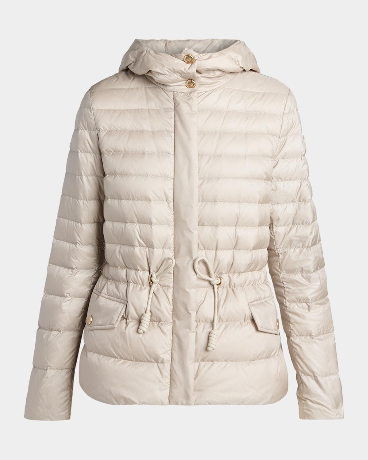 Moncler Raies Hooded Short Down Jacket