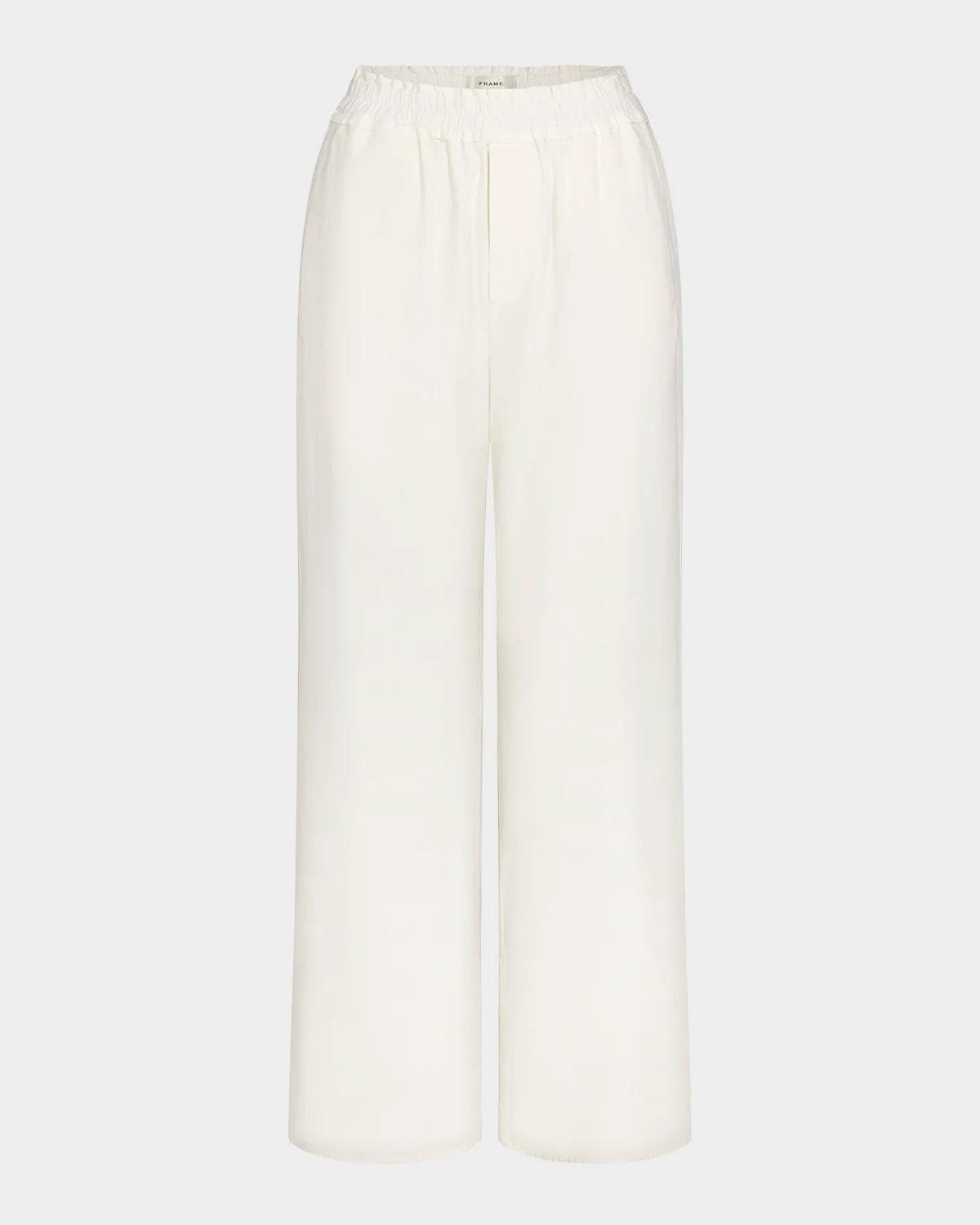 FRAME x Sotheby's Relaxed Cotton Pants