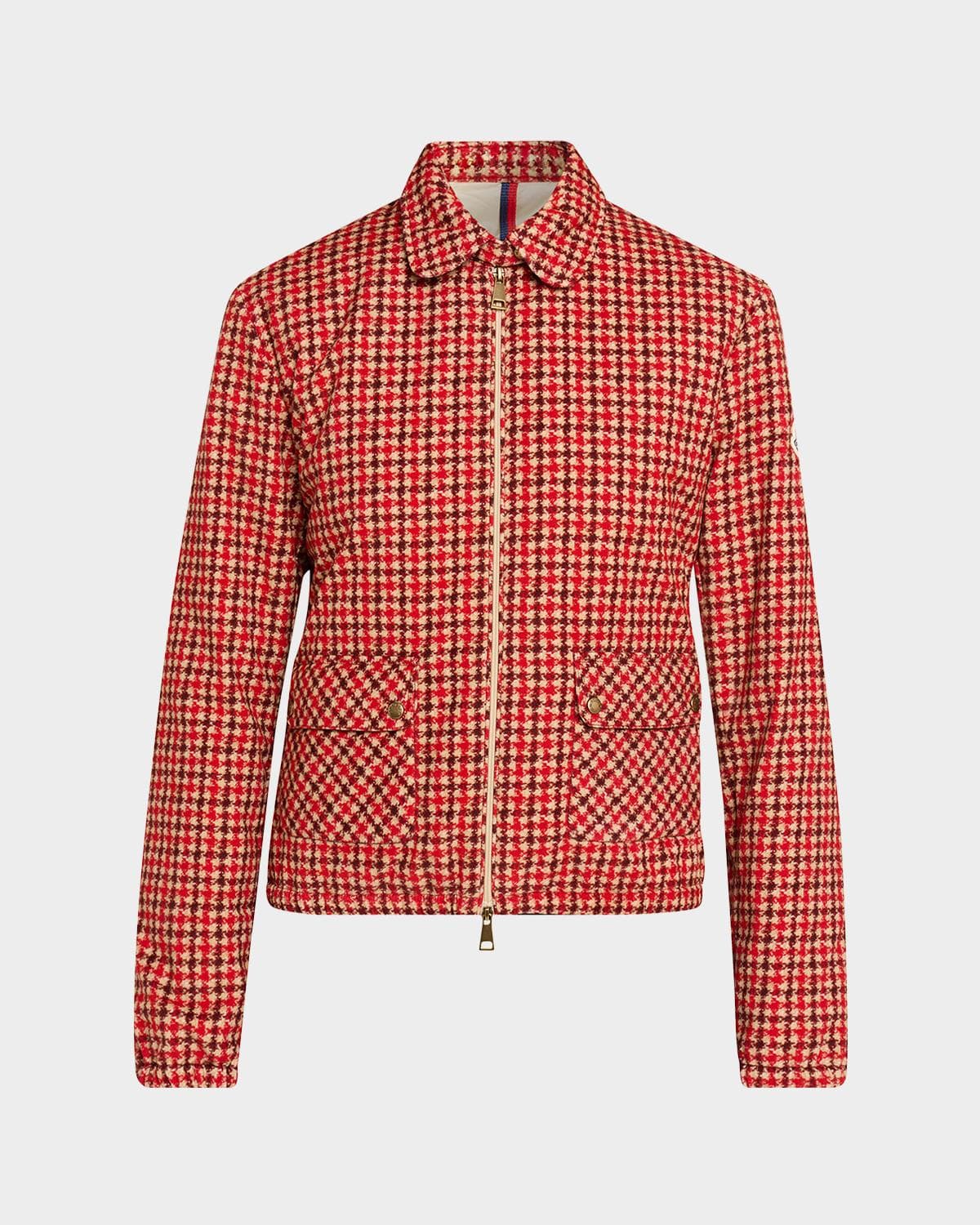 Moncler Lanset Packable Short Down Shirt Jacket