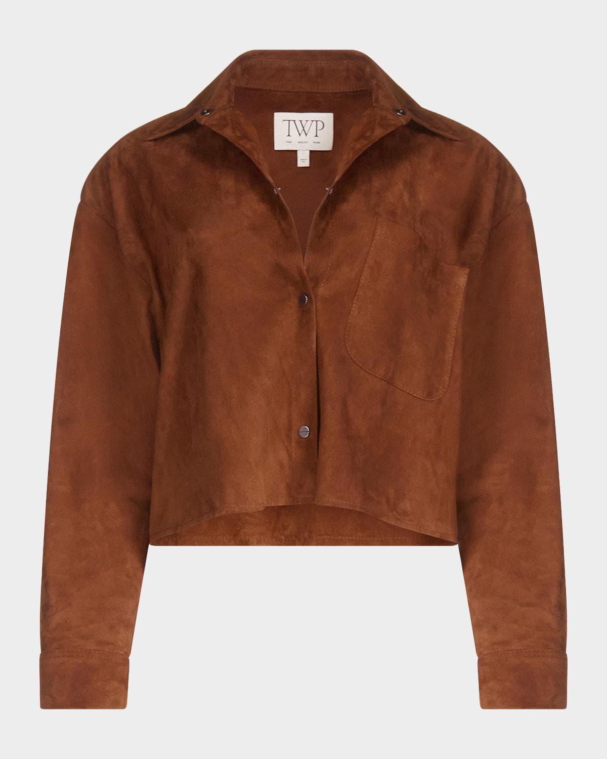 TWP Little Big Joe Shirt in Suede