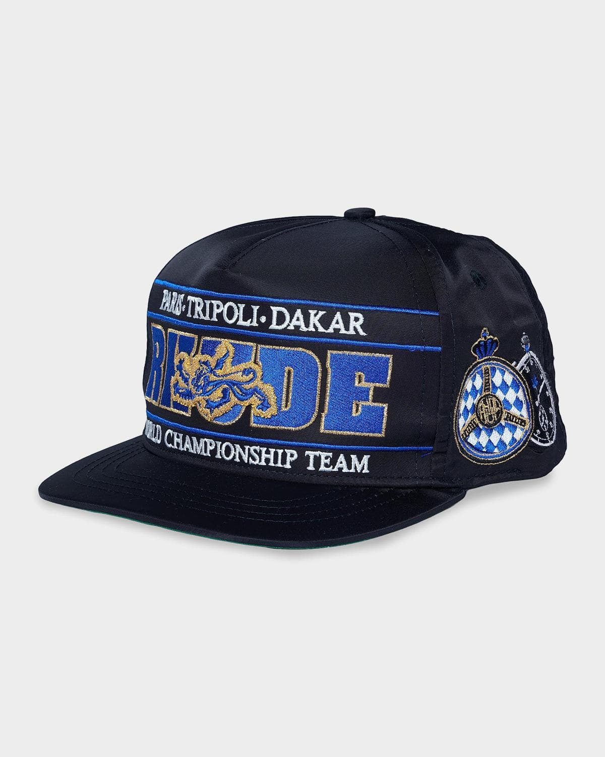 Rhude Men's Chrono Logo-Embroidered Trucker Hat