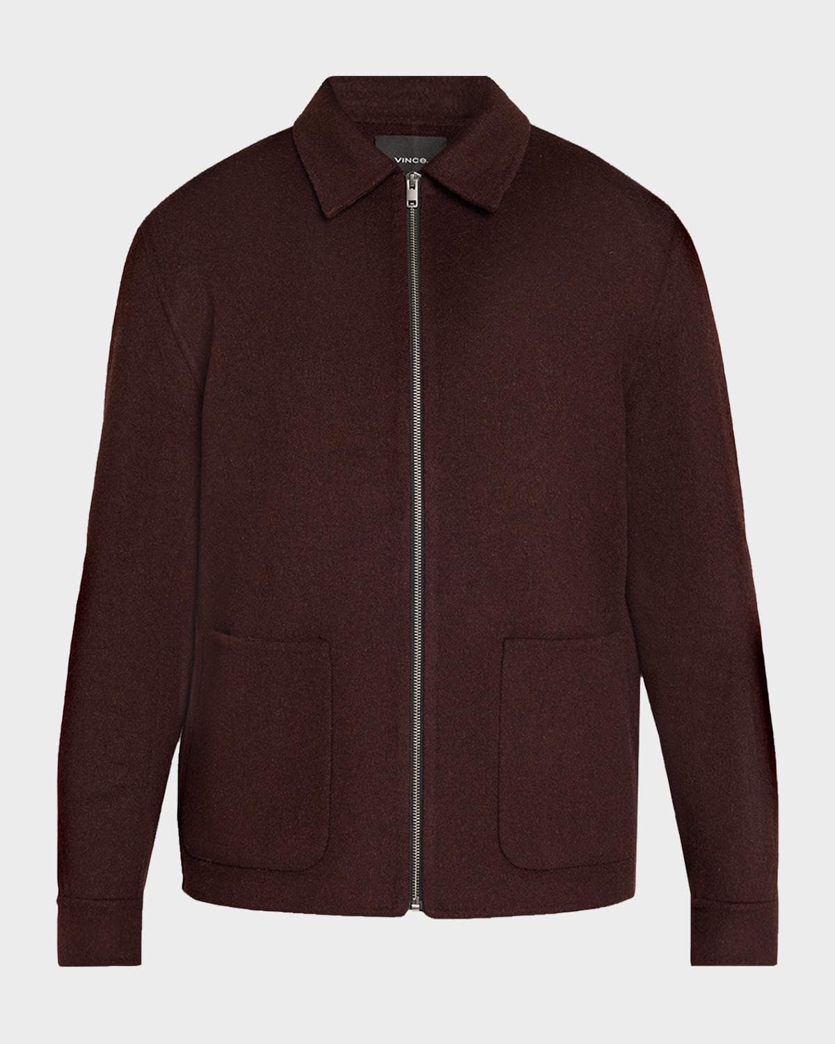 Vince Men's Splittable Wool Blend Full-Zip Jacket