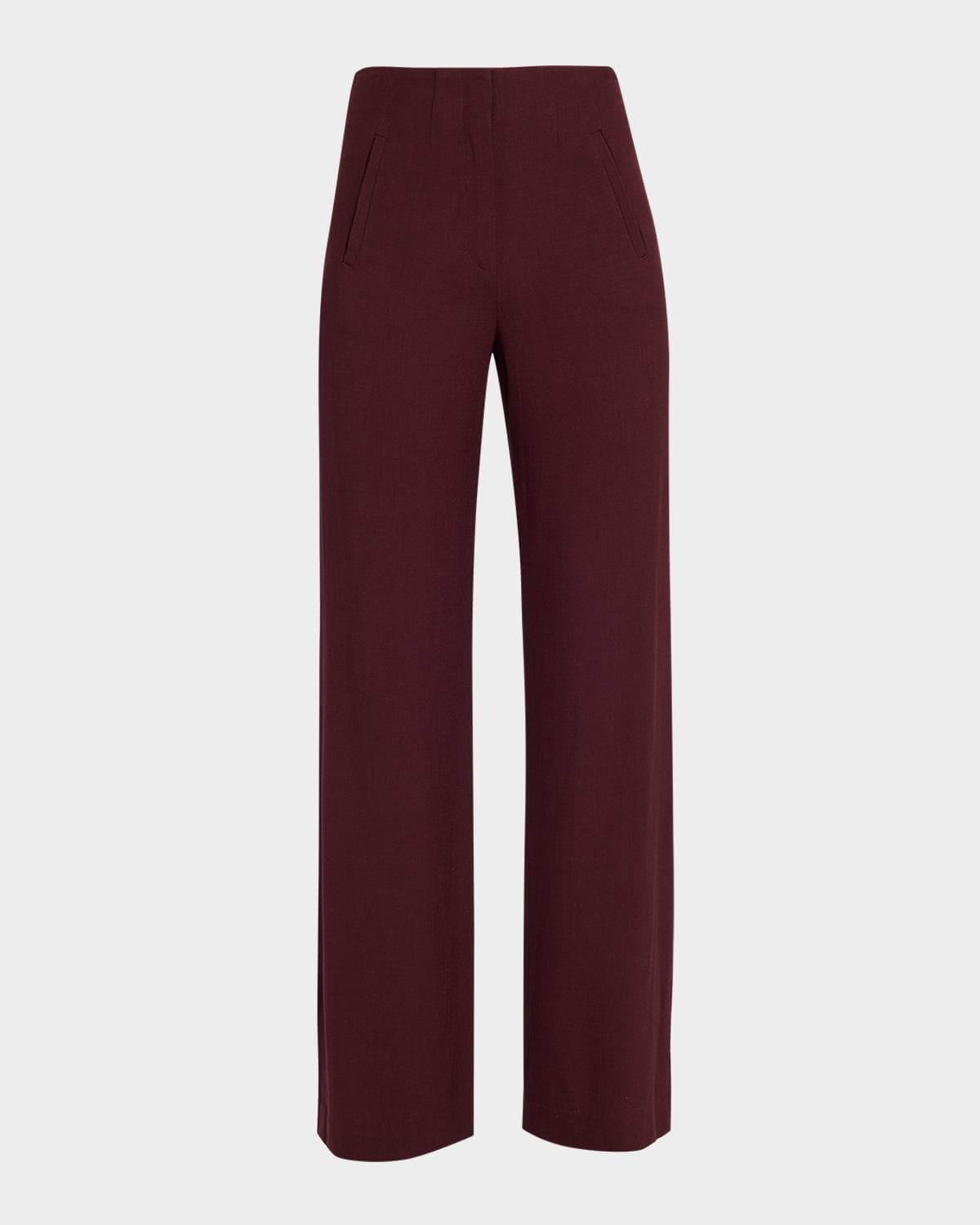 Veronica Beard Jude Straight-Leg Pants