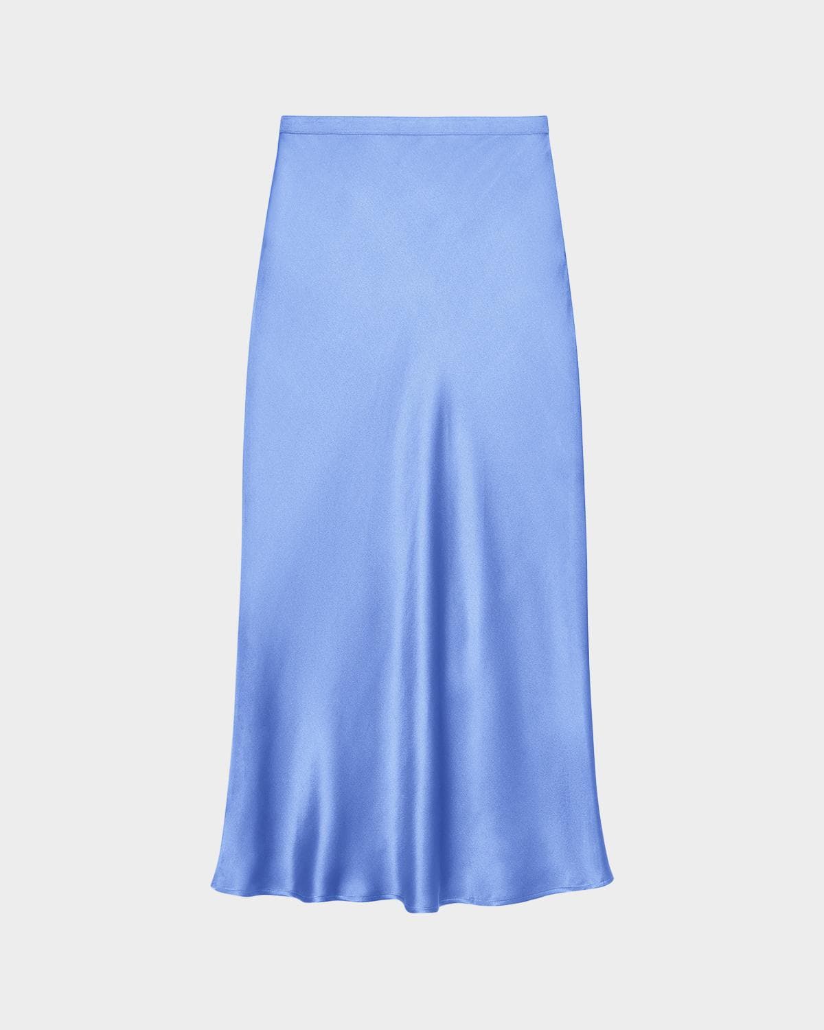 ANINE BING Bar Silk Slip Skirt