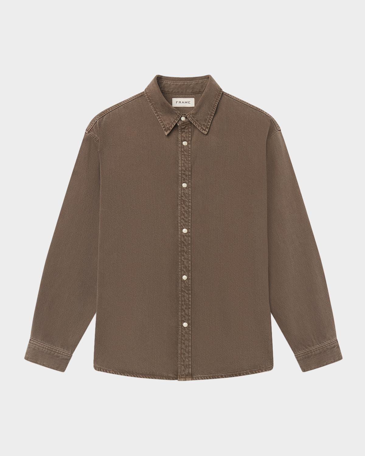 FRAME Men's Relaxed Denim Overshirt
