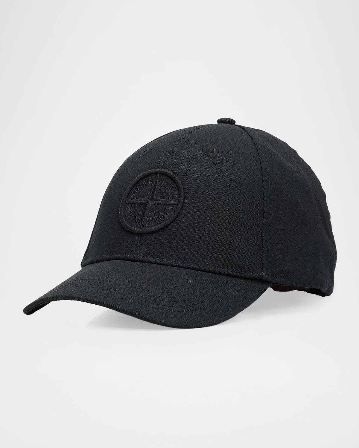 Stone Island Men's Tonal Embroidered-Compass Baseball Cap