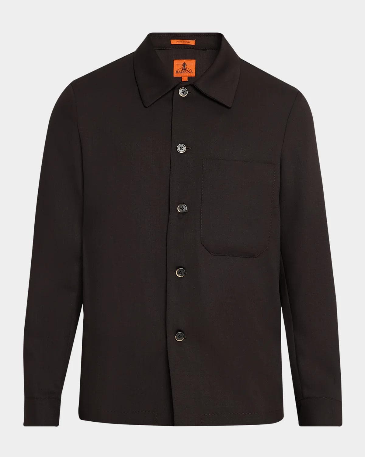 Barena Men's Cedrone Cotton-Blend Overshirt