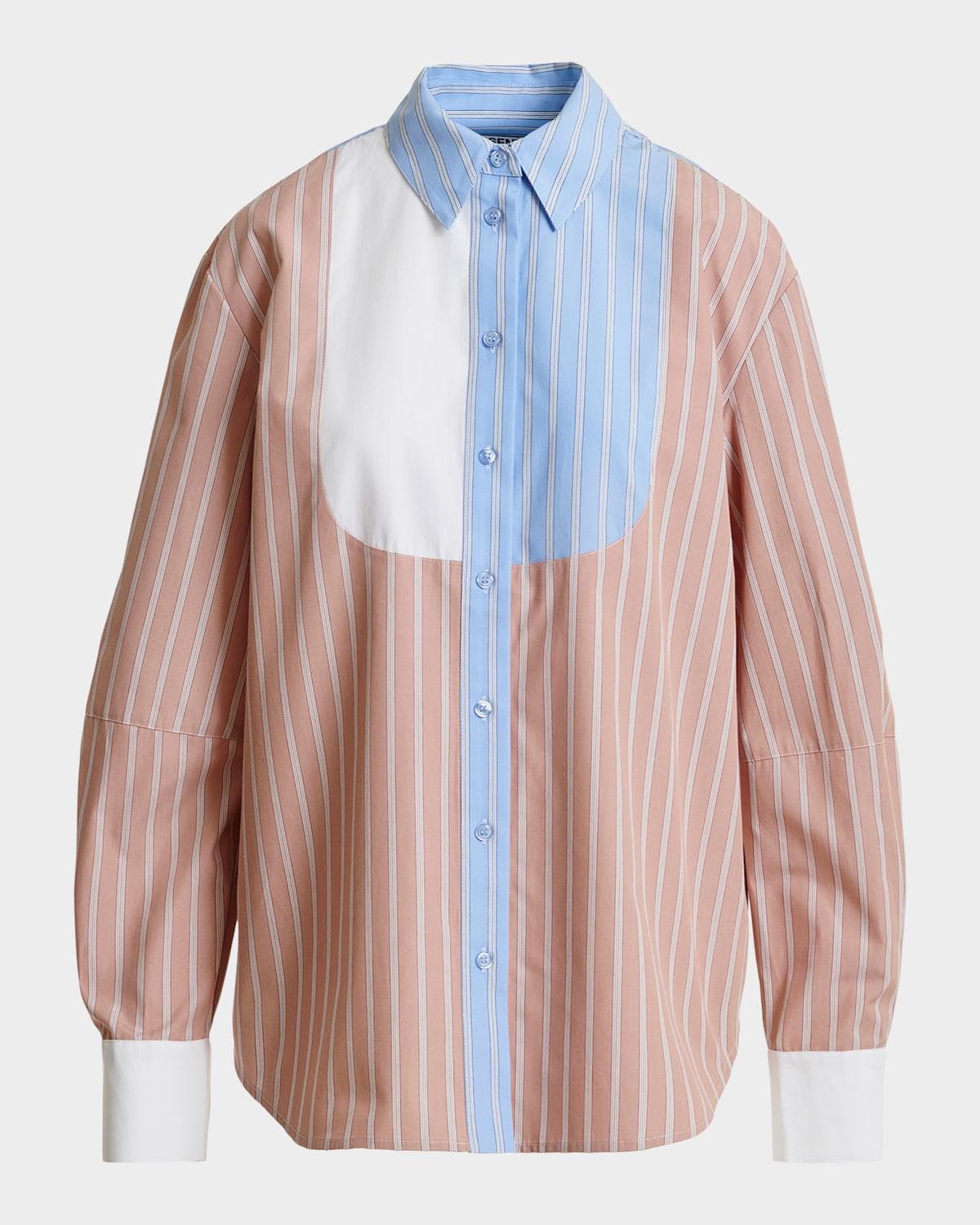 Essentiel Antwerp Oversized Patchwork Shirt