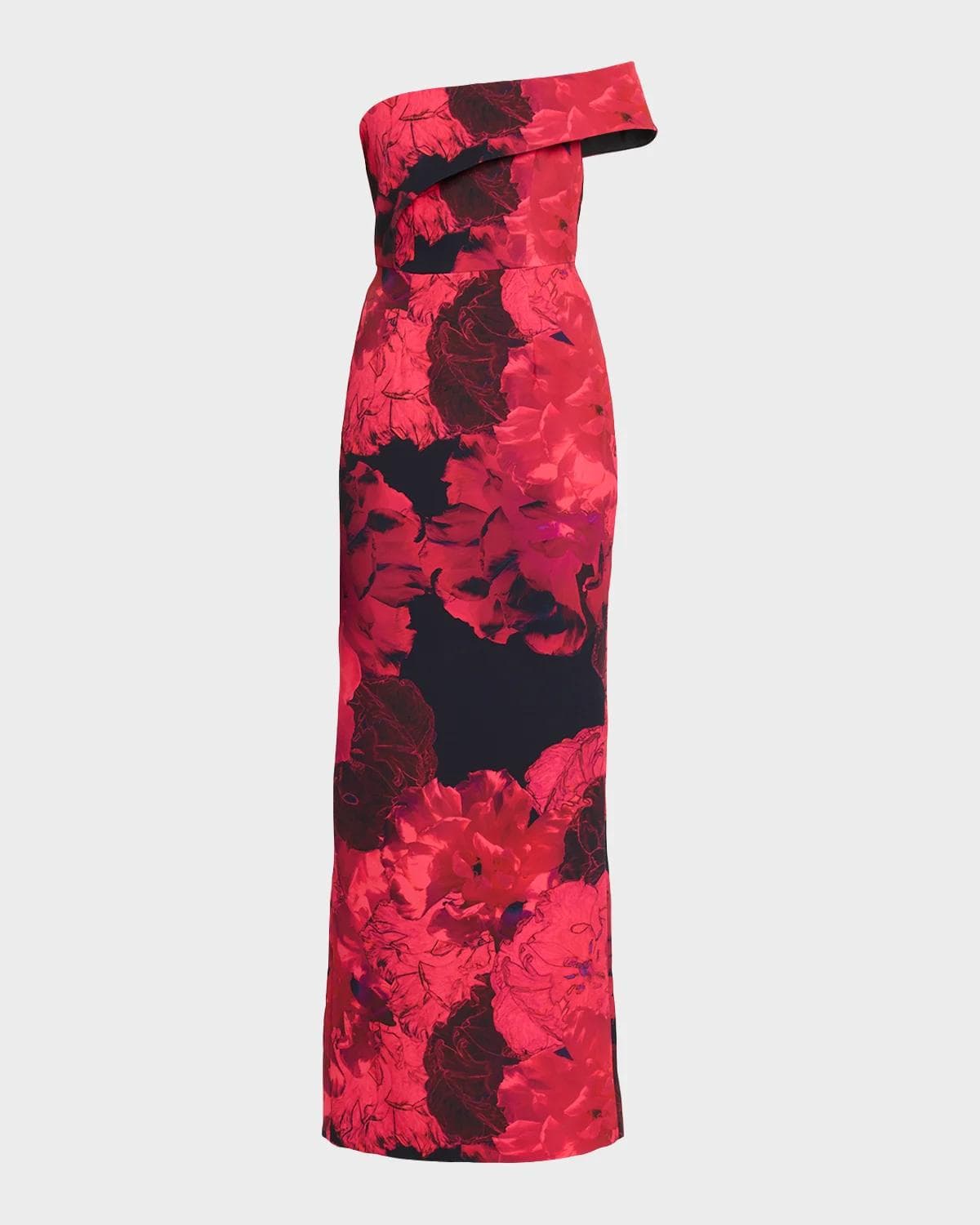 Black Halo Florin One-Shoulder Maxi Dress