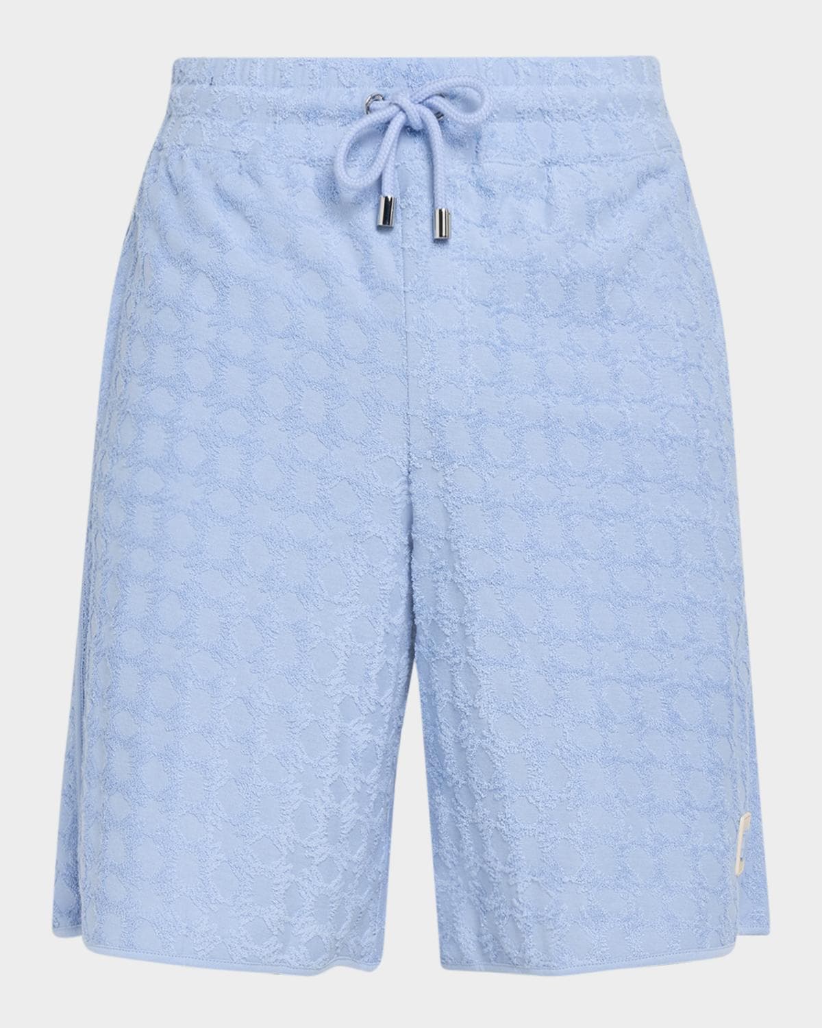 Amiri Men's MA Quad Towelling Pull-On Shorts