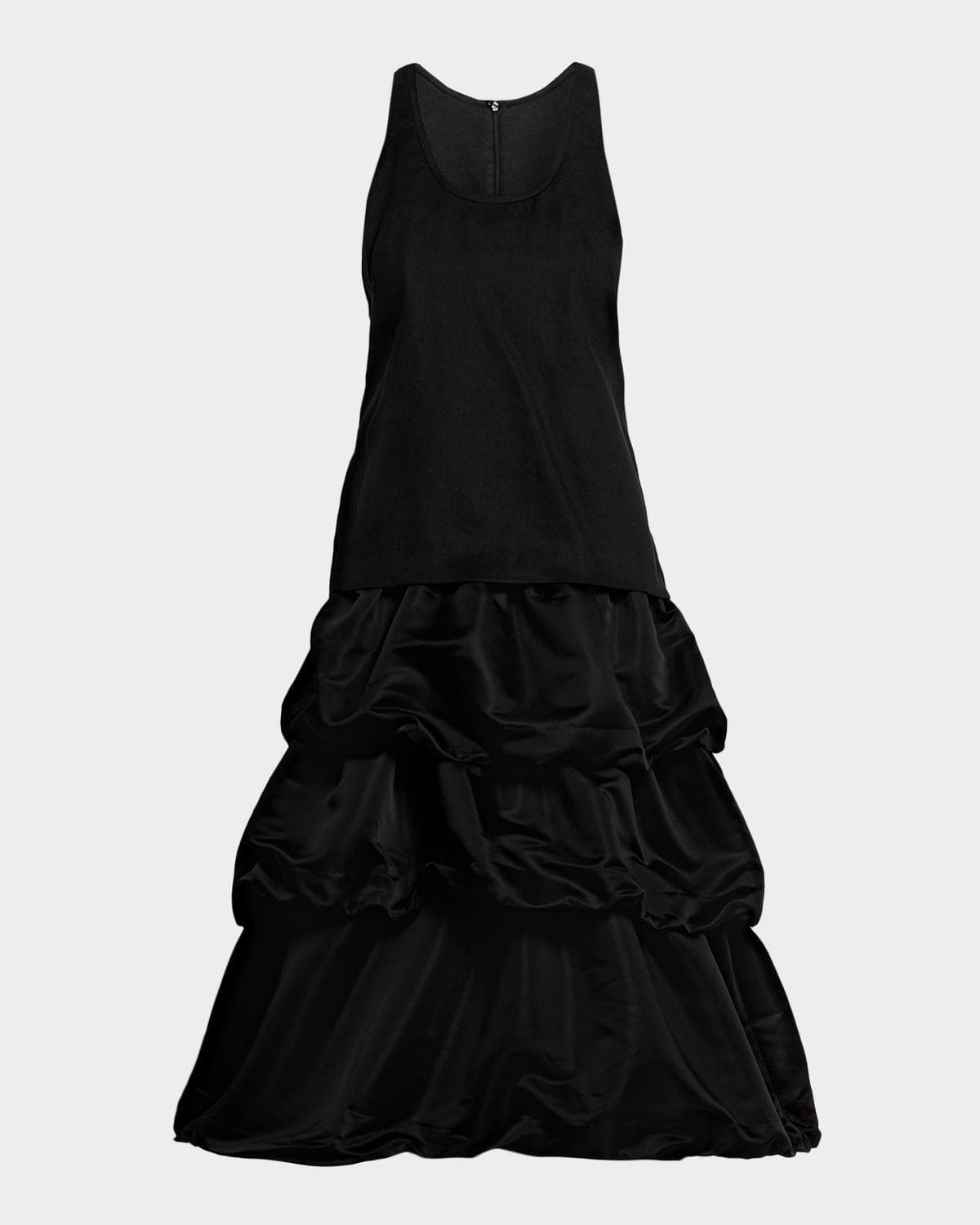 Dorothee Schumacher Casual Sophistication Bubble-Tiered Midi Dress