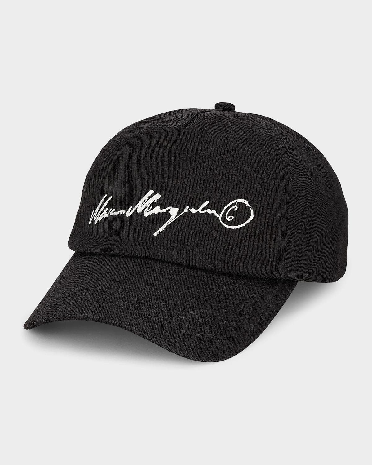 Maison Margiela Logo Cotton Baseball Hat